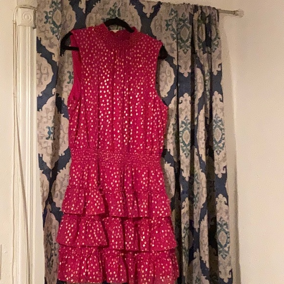 MSK Dresses & Skirts - Pink and gold dress